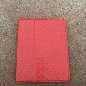 Coach iPad case